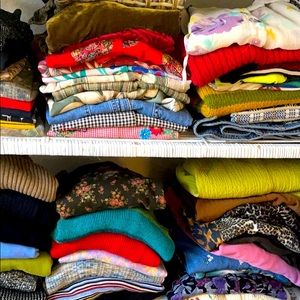 Clothing swap with Bianca